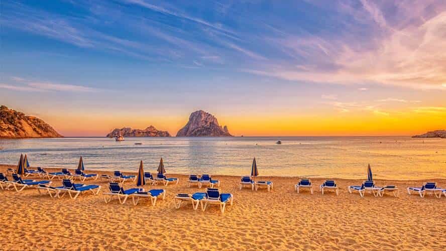 Cala d'Hort Beach best beaches in Ibiza