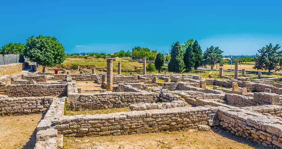 Visit the ancient ruins of Pollentia