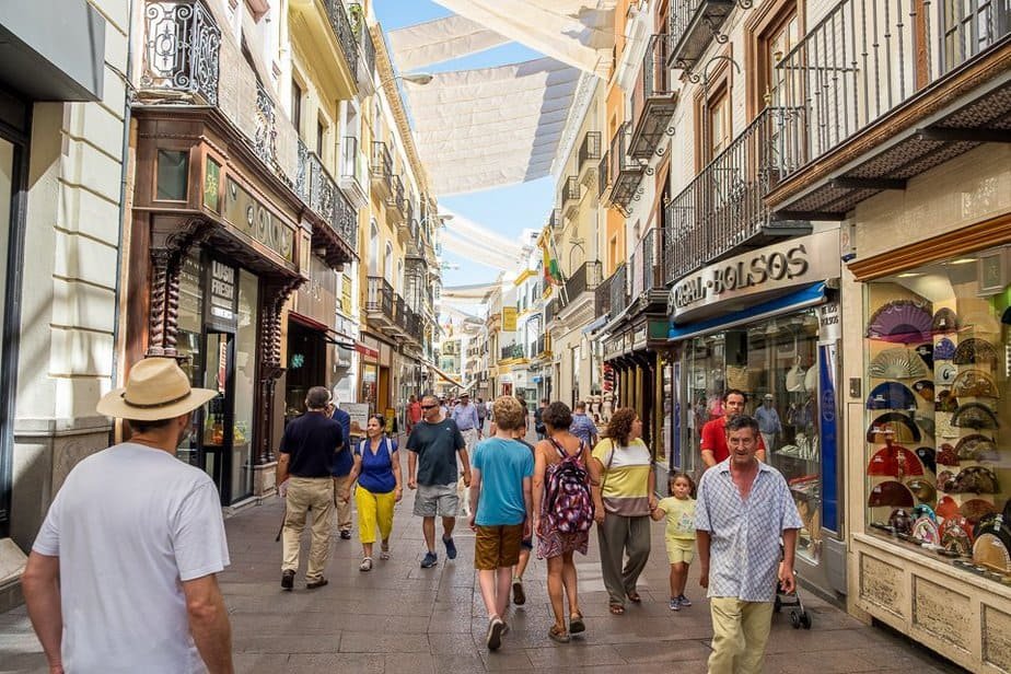 shopping streets sevilla 